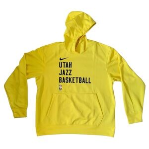 Nike Yellow Utah Jazz Hoodie